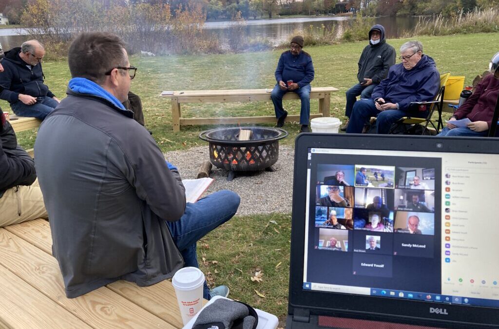 Kirk Firepit Bible Study